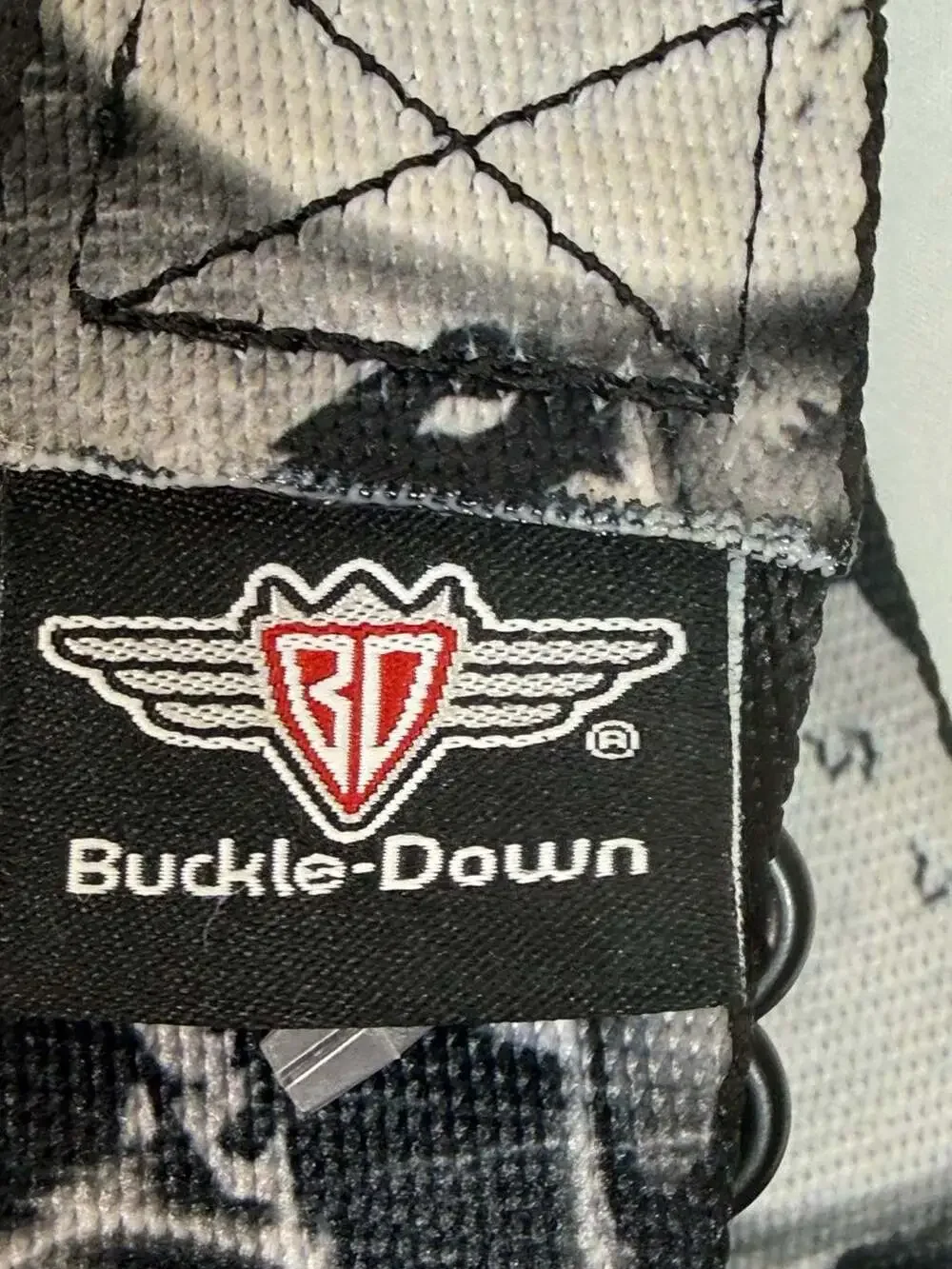 Buckle-Down The Nightmare Before Christmas Black and White Seatbelt Belt